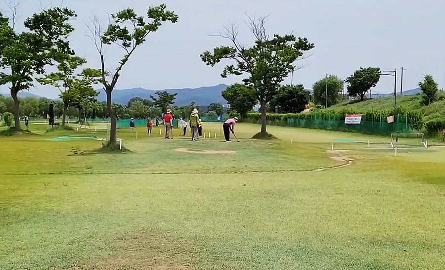 충청북도 청주 미호강파크골프장 소개