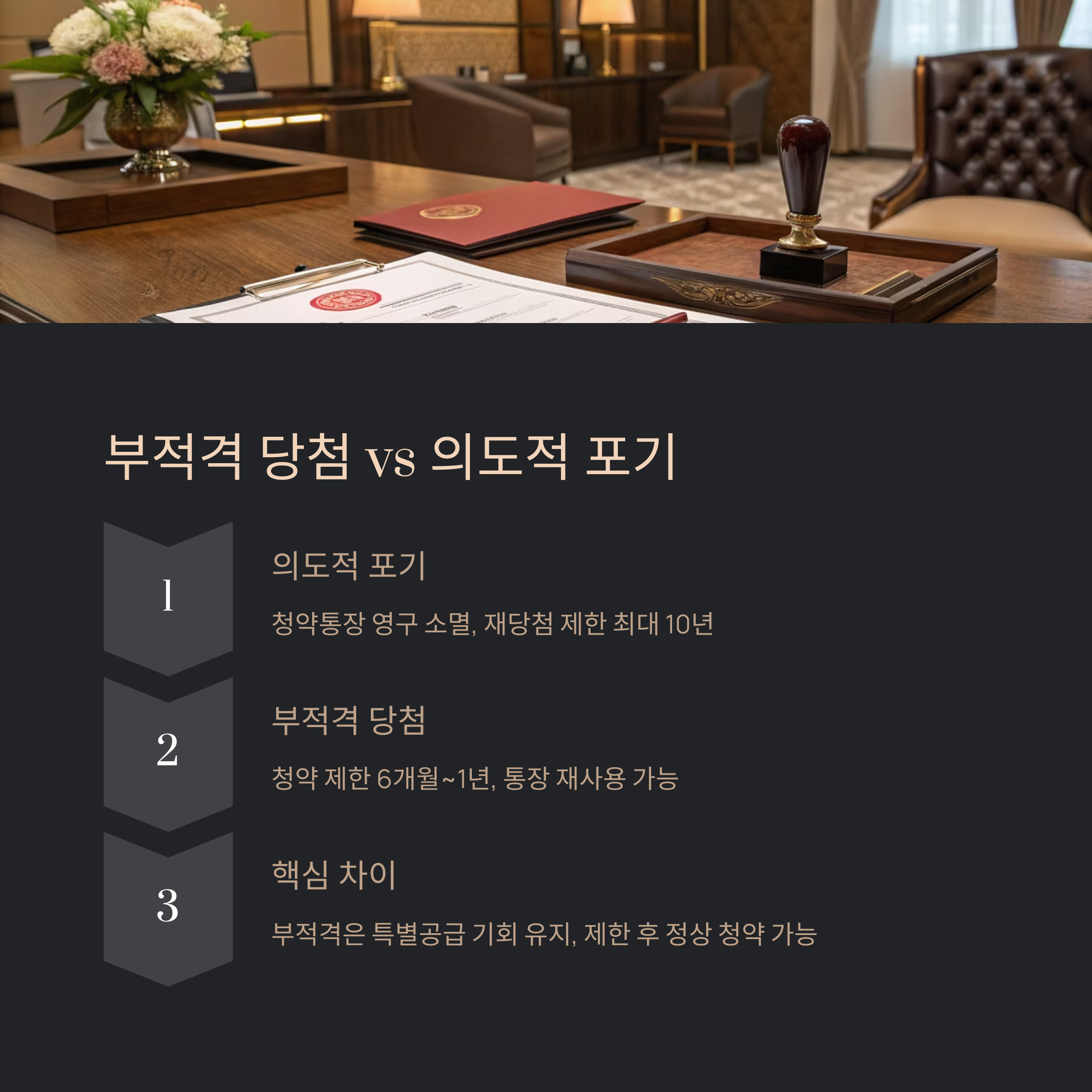 청약 취소