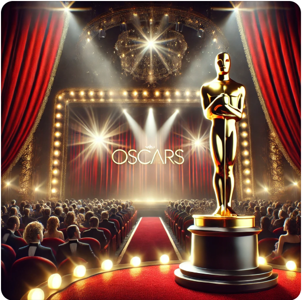오스카상을 떠오르게 하는 유사 이미지