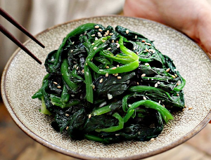 시금치 무침 황금레시피