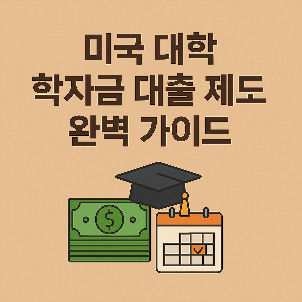 미국 대학 학자금 대출 제도 완벽 가이드