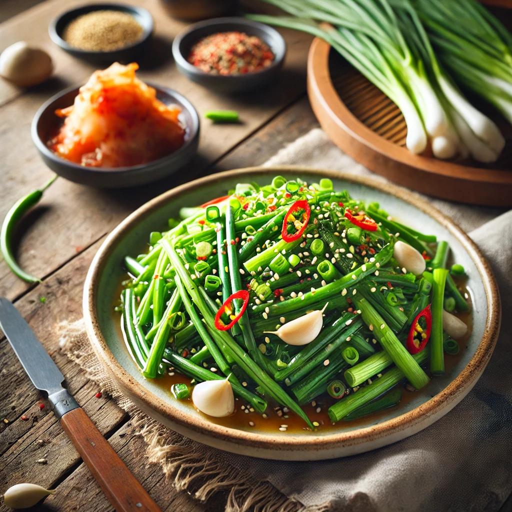 편스토랑 이찬원 부추 겉절이 부추무침 레시피