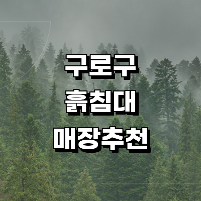 서울 구로구 흙침대