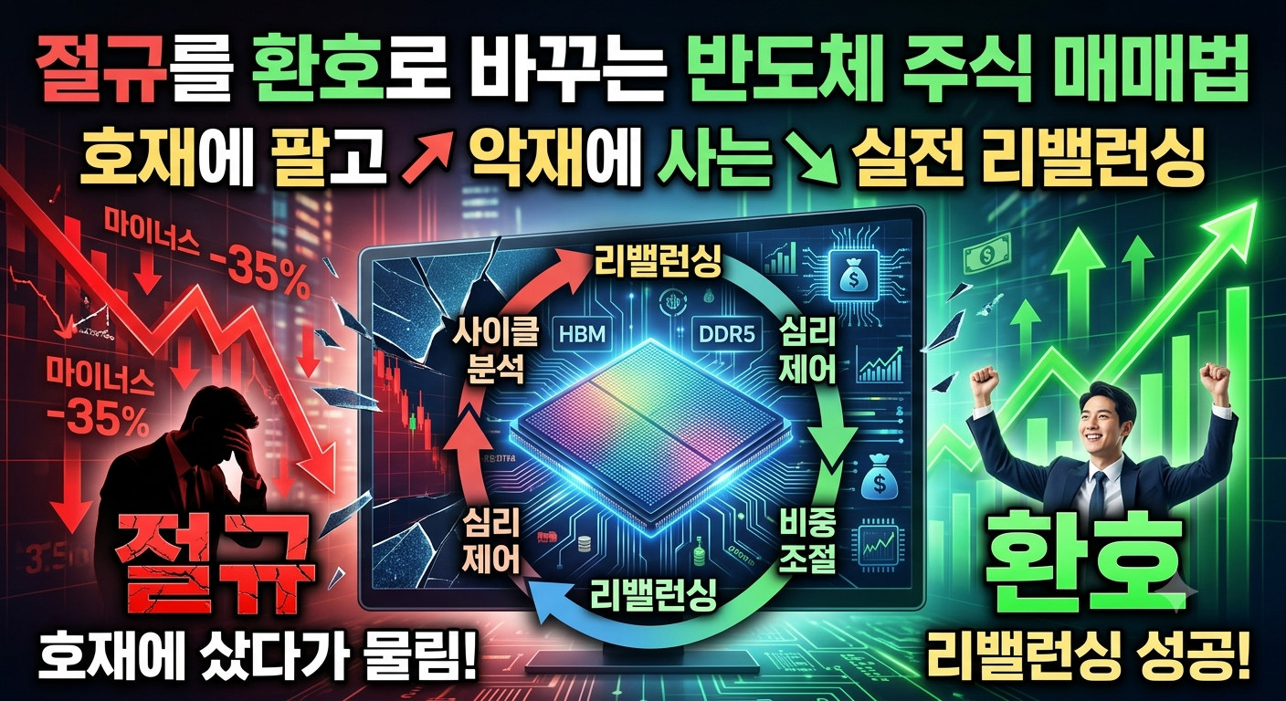 절규를 환호로 바꾸는 반도체 주식 매매법