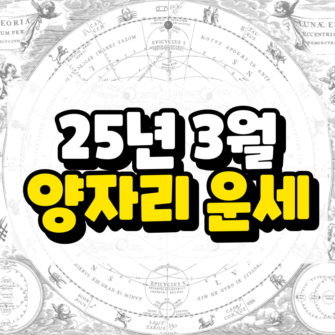 3월 양자리 운세와 관련된 사진