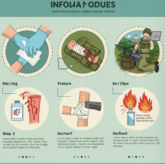 출혈&middot;골절&middot;화상 대처