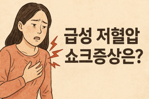 급성-저혈압-쇼크-증상-응급처치-대처법