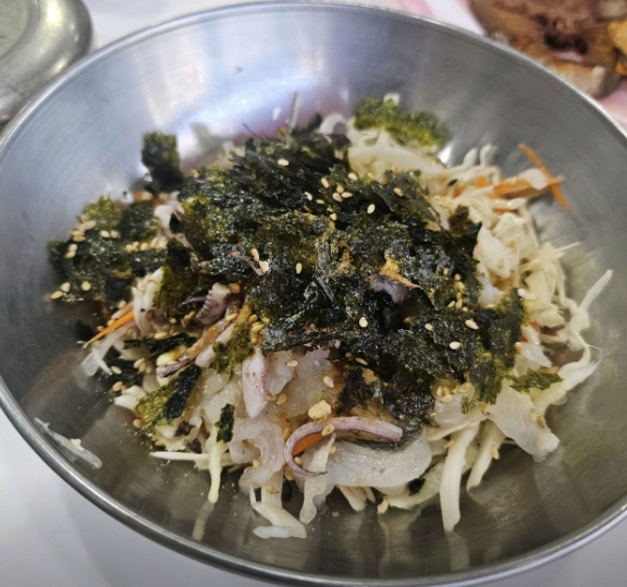 삼척 물꼬기 생선구이