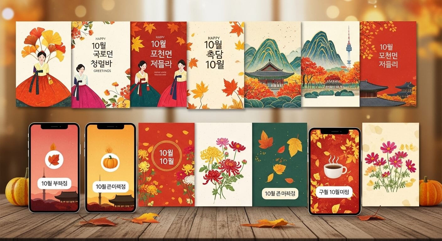 10월 가을 인사말 모음