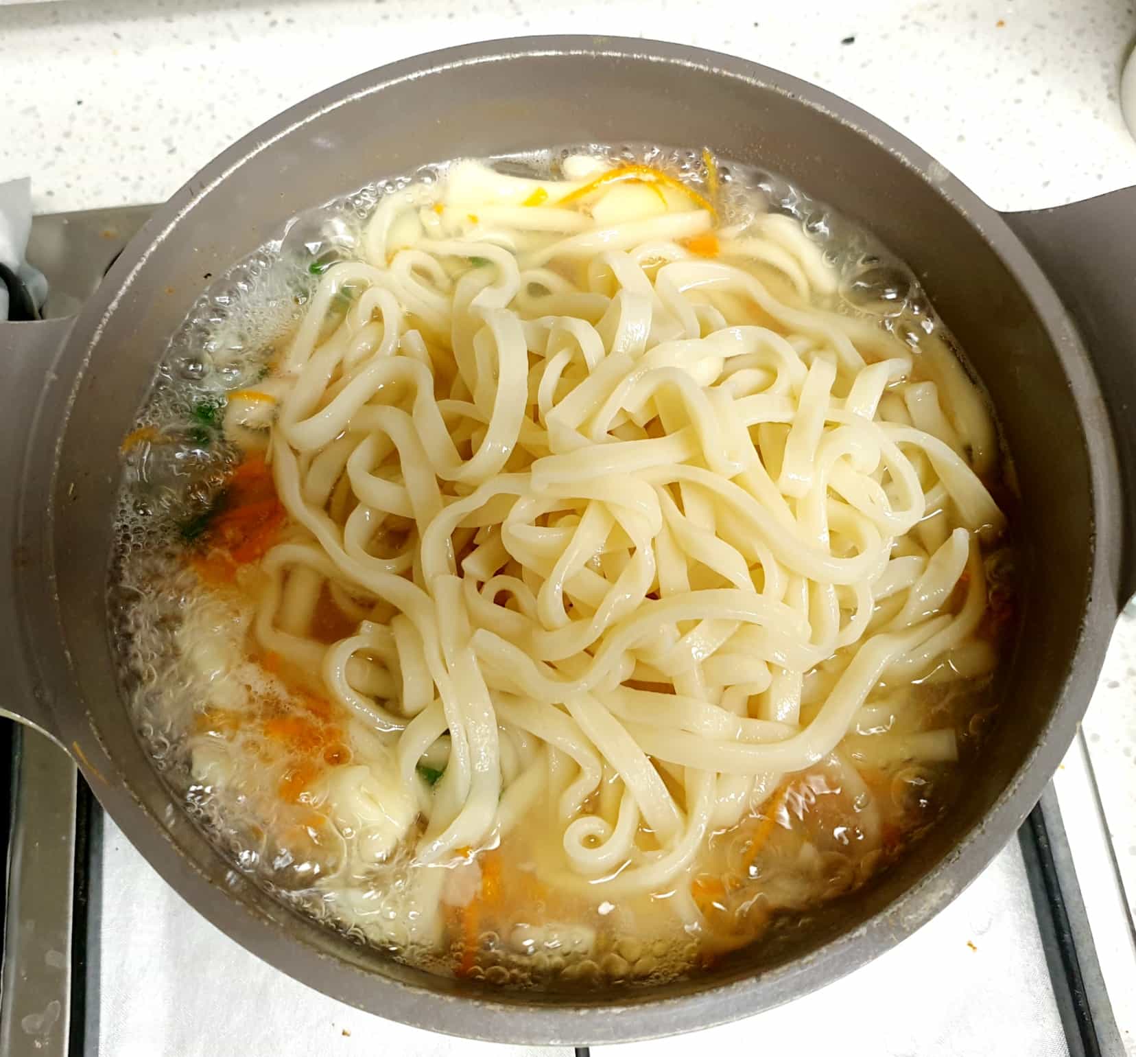 칼국수 면 넣기
