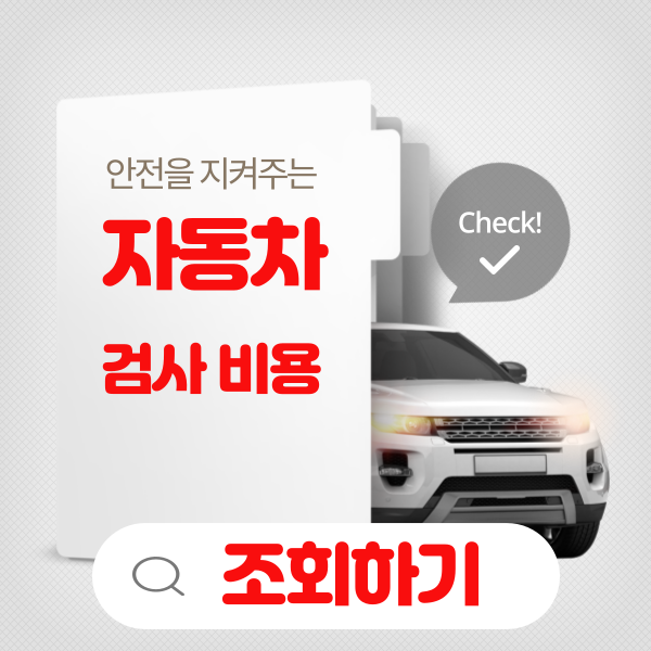 자동차 검사 비용 조회