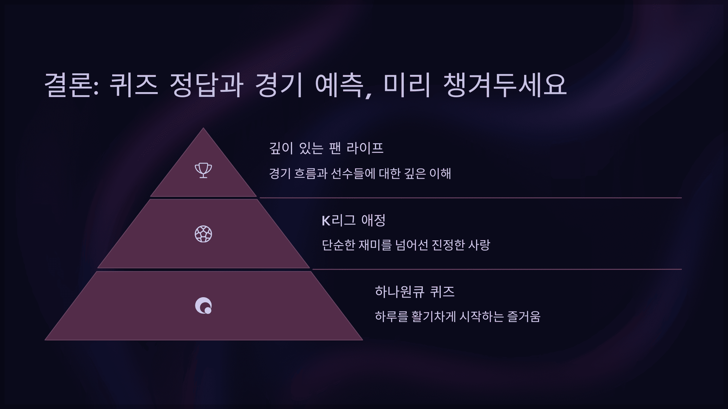 결론: 퀴즈 정답과 경기 예측, 미리 챙겨두세요