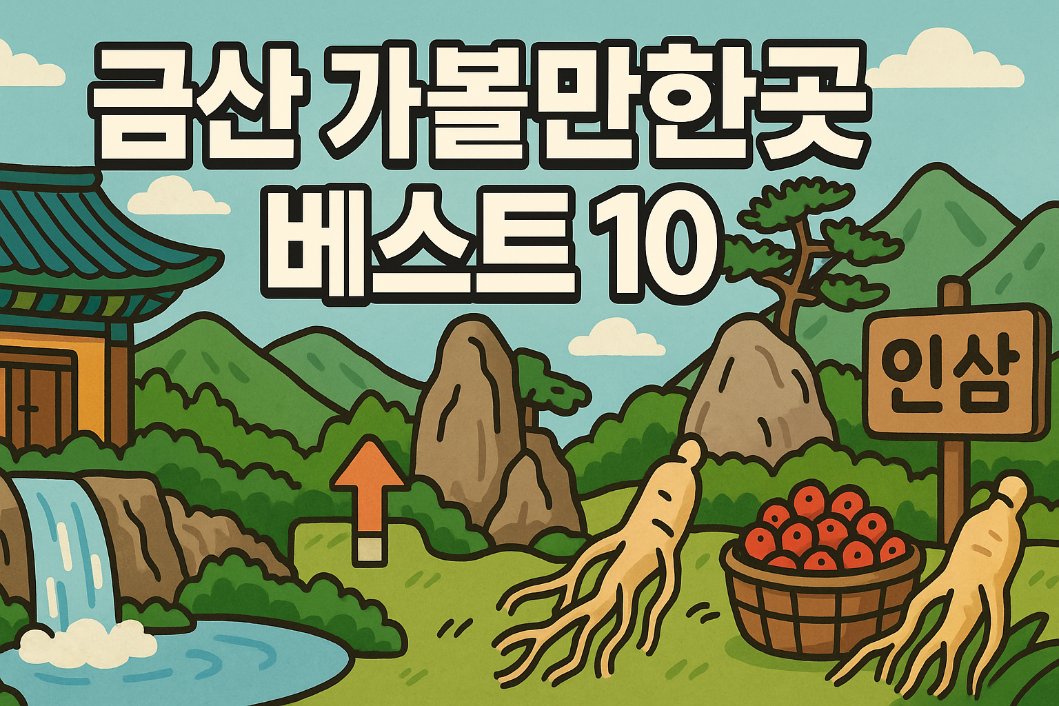 금산 가볼만한곳 베스트10