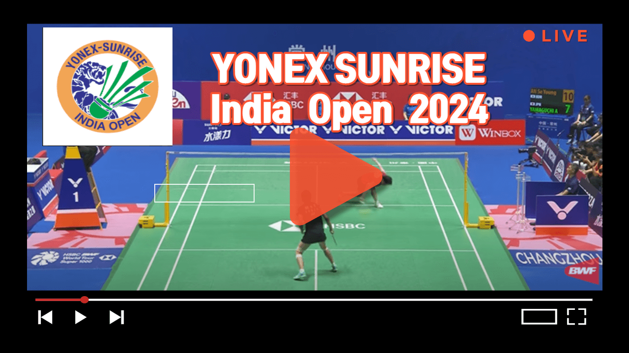 2024 인도 인디아 오픈 배드민턴대회 super750 안세영 서승재 출전