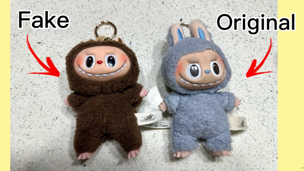  라부부 인형 정품과 가짜 구별법 총정리 출처-팝마트 