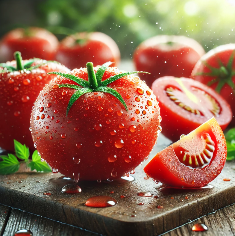 라이코펜이 들어있는 토마토