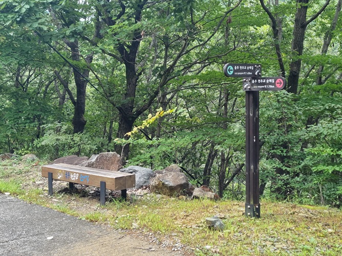죽림굴 가는 길 (울주 천주교 순례길 3코스)