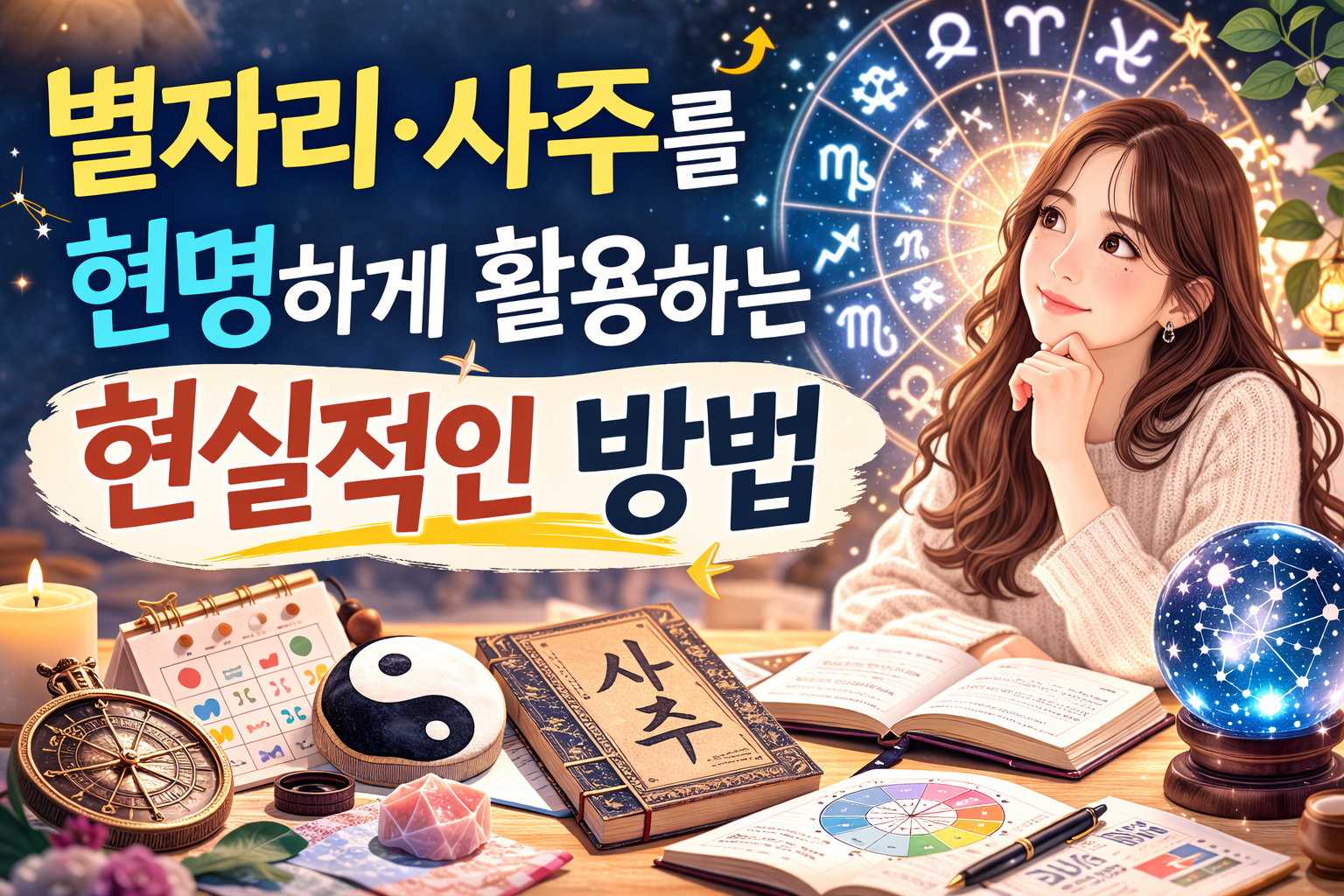 별자리&middot;사주를 현명하게 활용하는 현실적인 방법