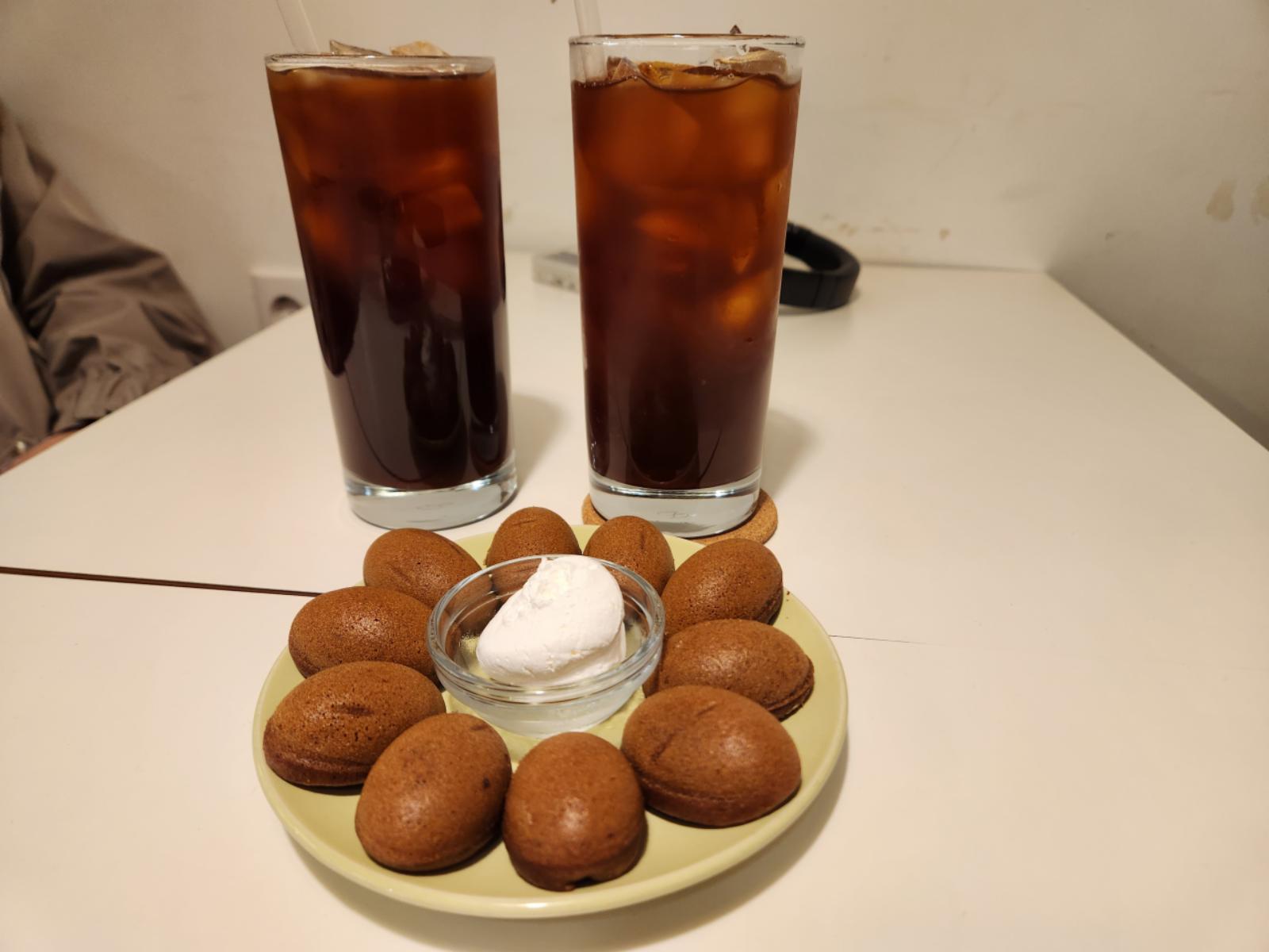 아이스 아케리카노 디저트