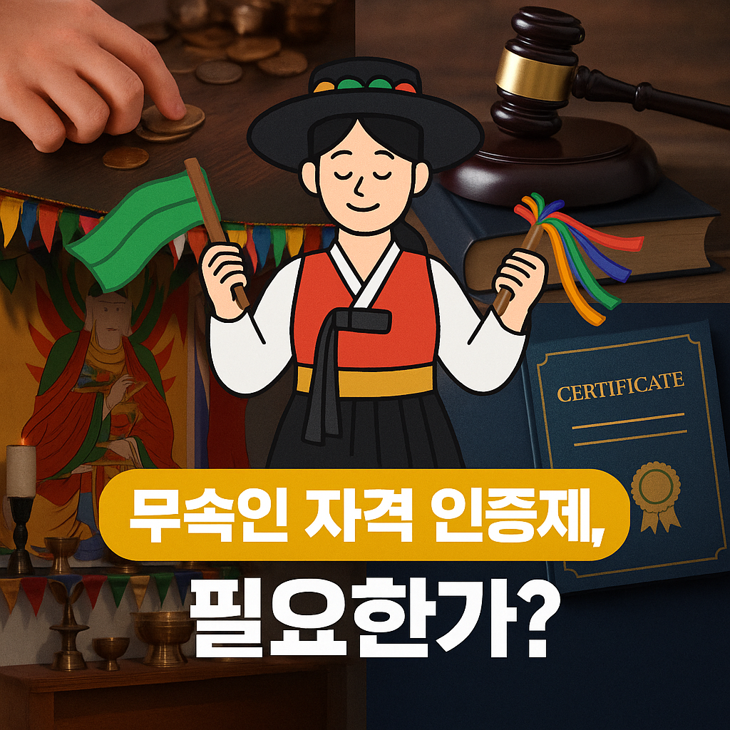 무속인 자격 인증제, 필요한가?