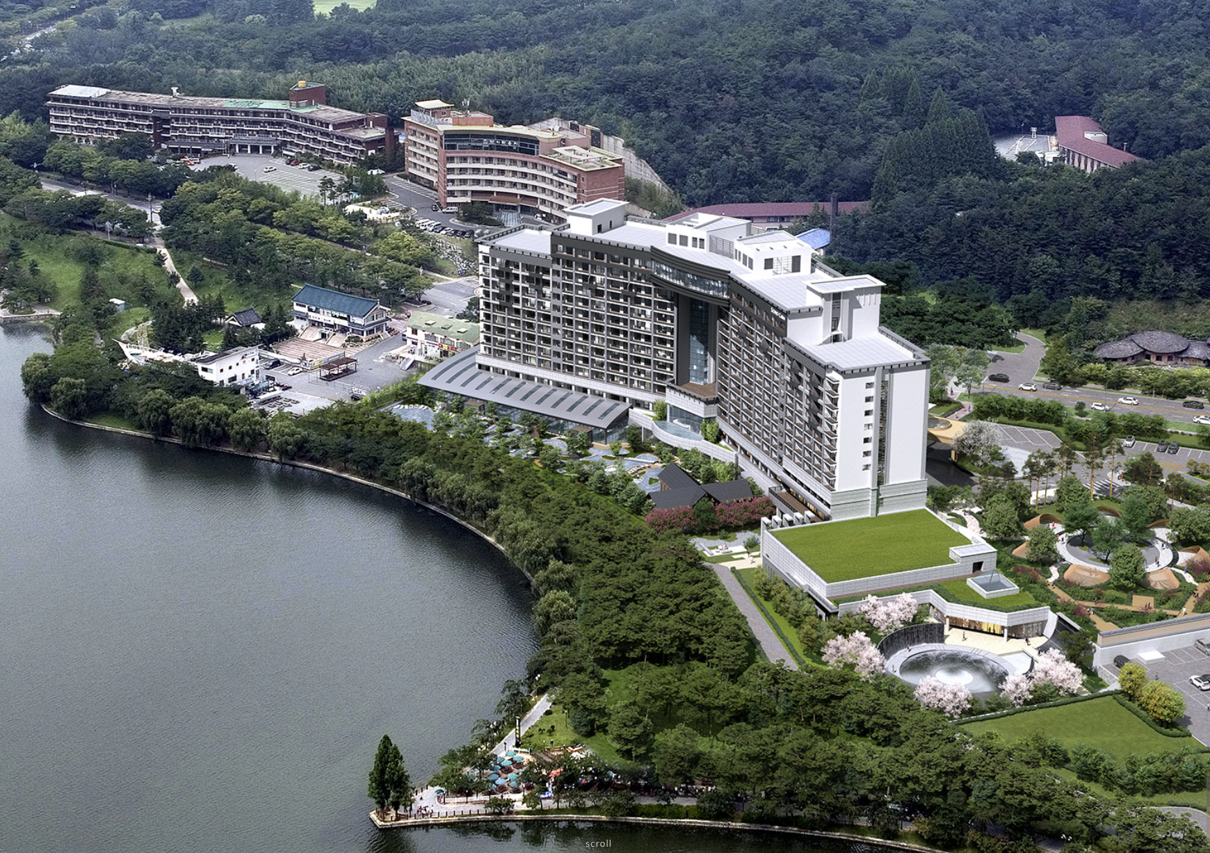 소노캄 경주 5성급 프리미엄 리조트 보문호수 전경