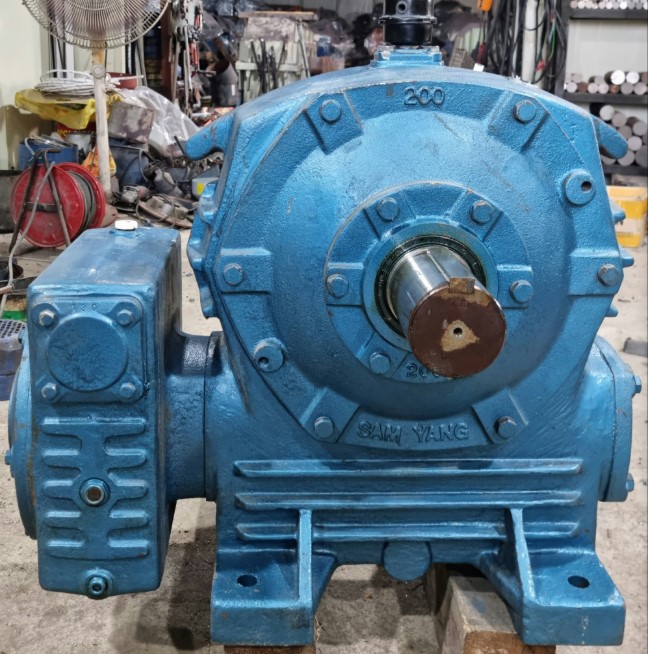 미사용 삼양 200형 웜감속기