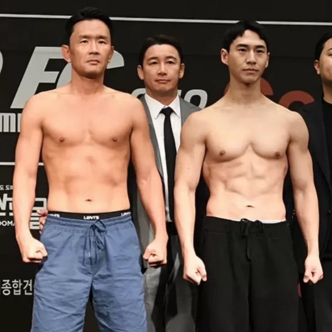 굽네 로드 FC 스페셜 매치 윤형빈과 밴쯔