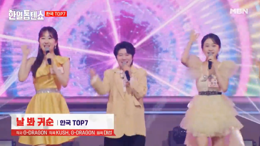 한일톱텐쇼 투표 유의사항