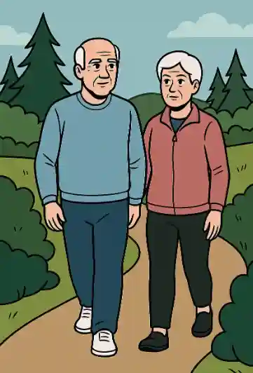 부모님 걸음 느려짐