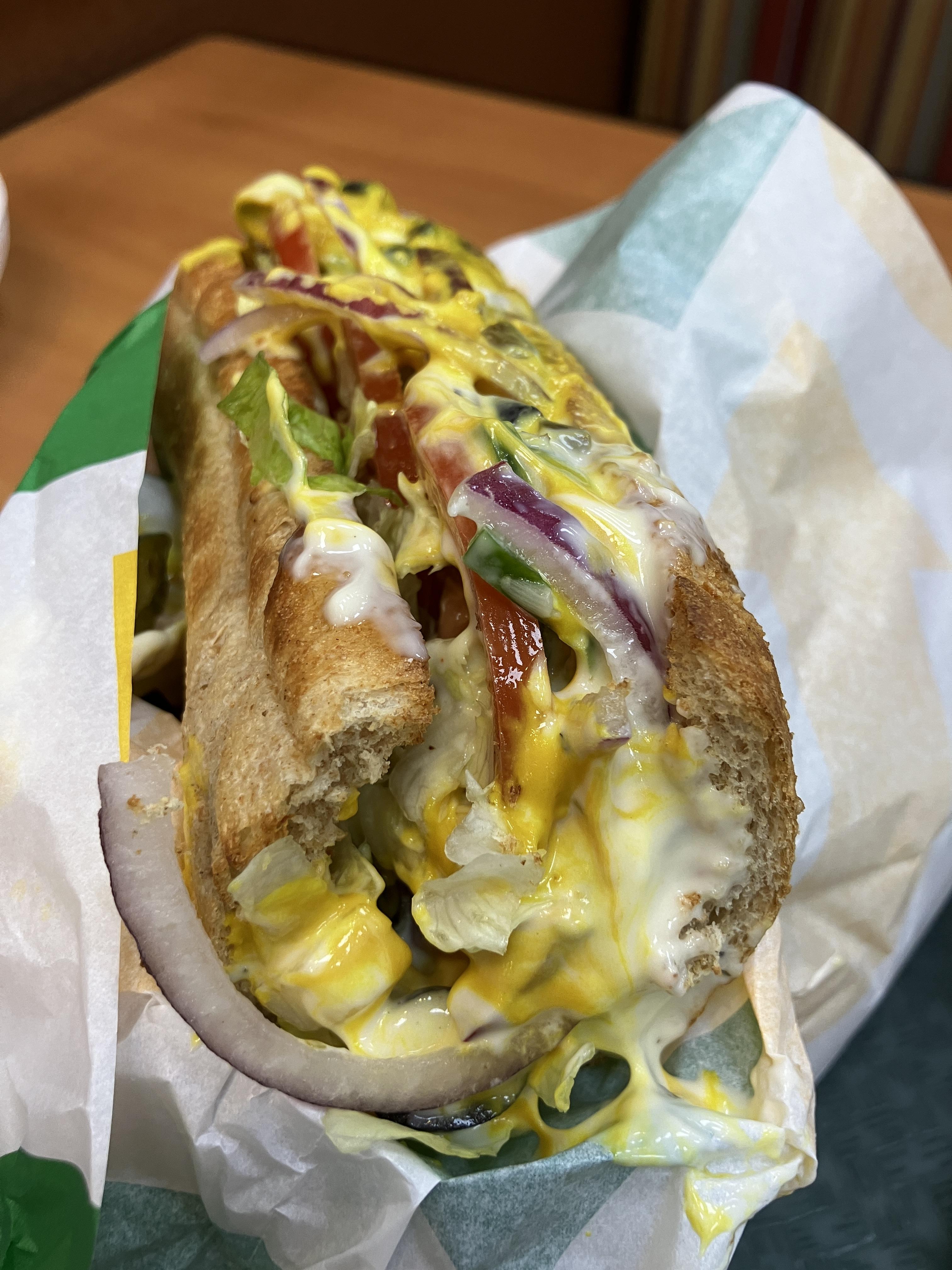 써브웨이 에그마요 샌드위치