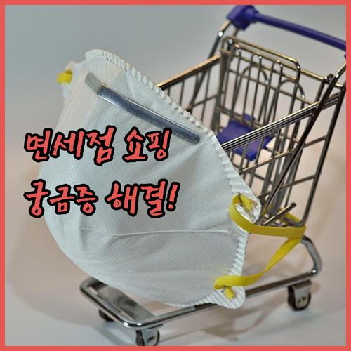 면세점 한도? 온라인 구매? 할미가 ..