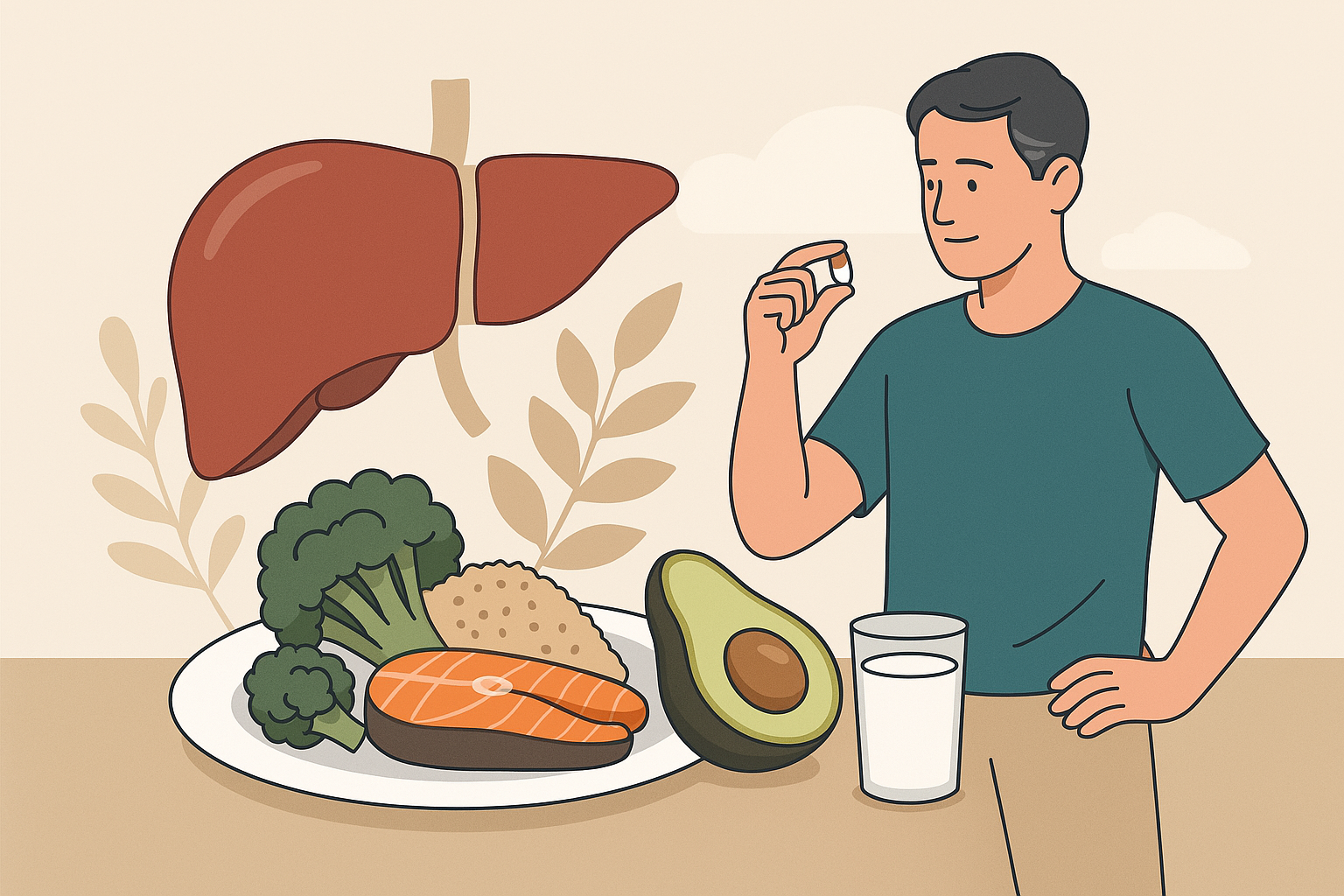 40대 장기 복용 약물로 인한 간 건강을 지키는 식단 루틴