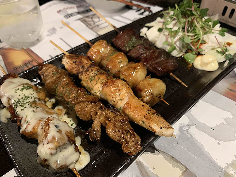 광교 호수공원 닭꼬치 '야키토리잔잔'