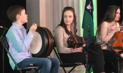 우리나라 장고와 유사한 아일랜드 보란 연주 VIDEO: The Maguires at Temple Bar Tradfest 2017