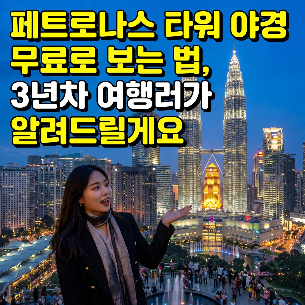 페트로나스 타워 야경 무료로 보는 법, 3년차 여행러가 알려드릴게요