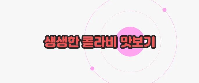 콜라비 먹는 법 한번 정확하게 알아보도록 하죠