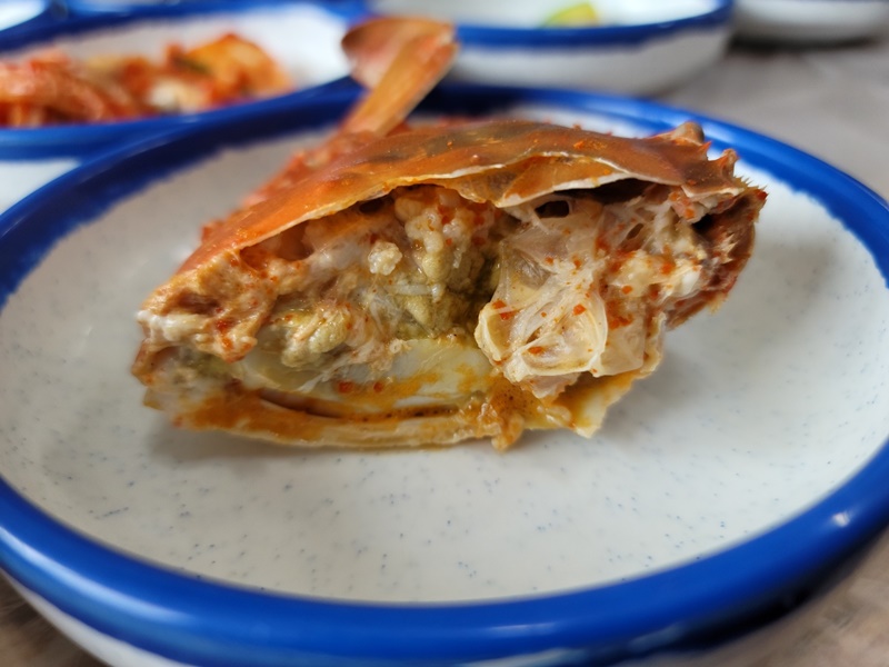 용성식당 꽃게 속살