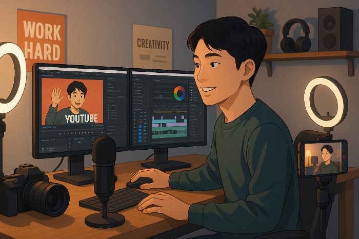 콘텐츠 크리에이터 (영상 편집자 포함)