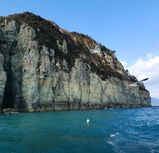 해금강 유람선2