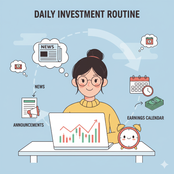 뉴스,공시 확인하기