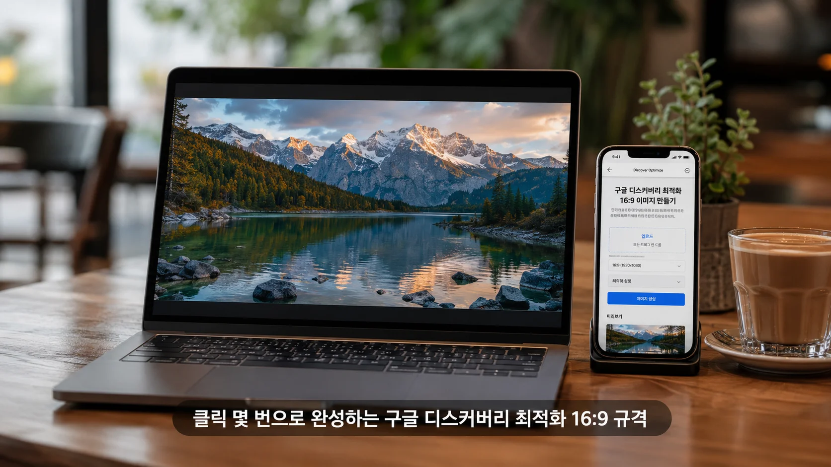 구글 디스커버리에 최적화된 블로그 대표 이미지를 생성