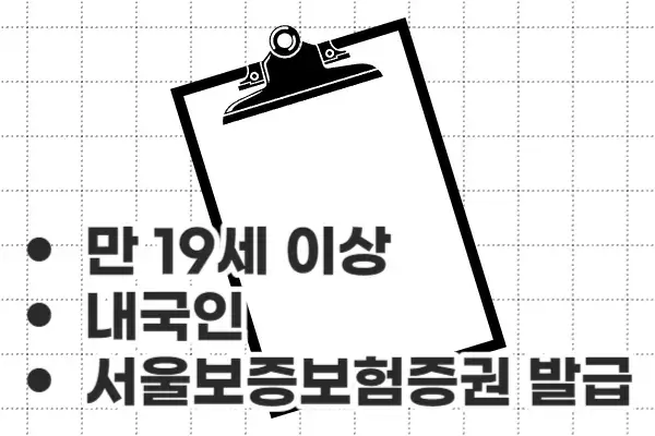 KB국민은행 비상금대출 대출조건