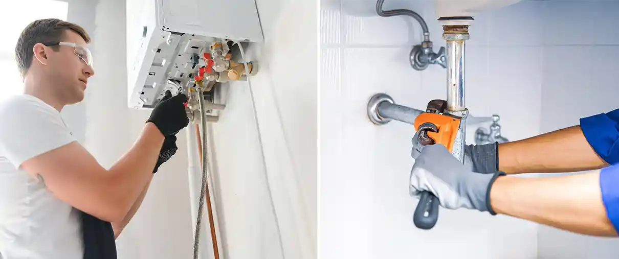 보일러수리-화장실배관수리-남자