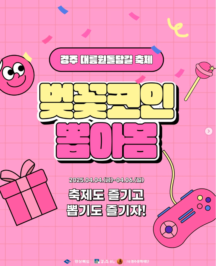 경주 벚꽃 축제
