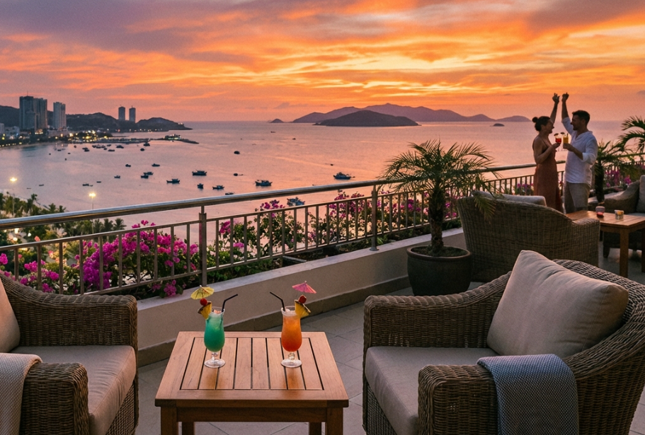 나트랑 호텔 야경