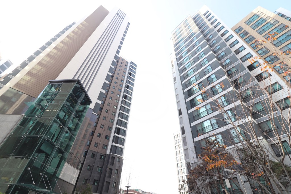 호반써밋목동 건물외관