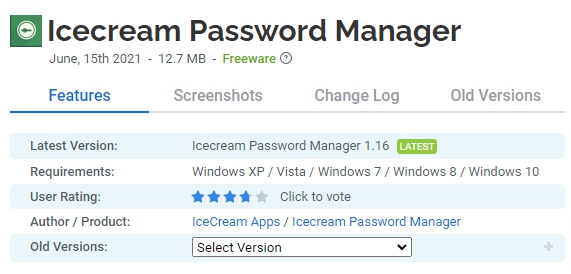 Icecream-Password-Manager