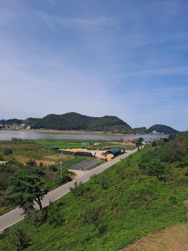 남문 산림욕장 가는길