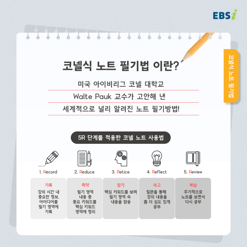 코넬식 노트 필기법