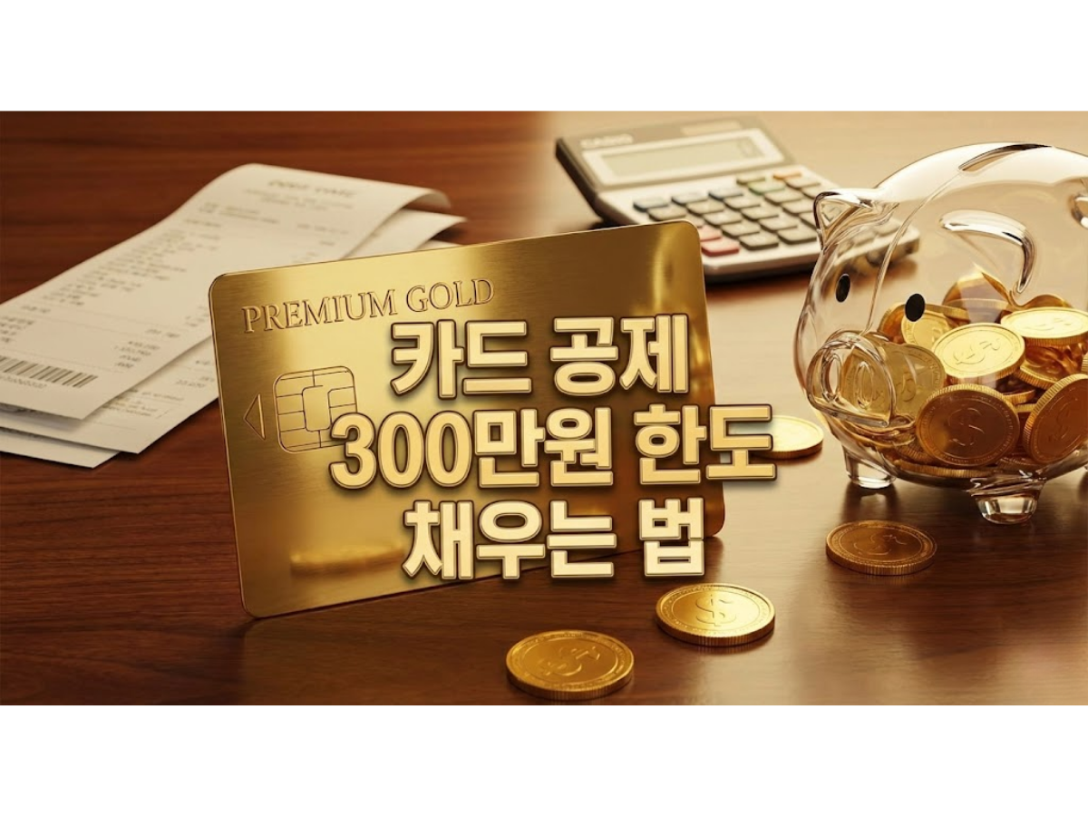 2026년 신용카드 소득공제 한도 및 전략, 체크카드와 황금비율로 환급금 높이기